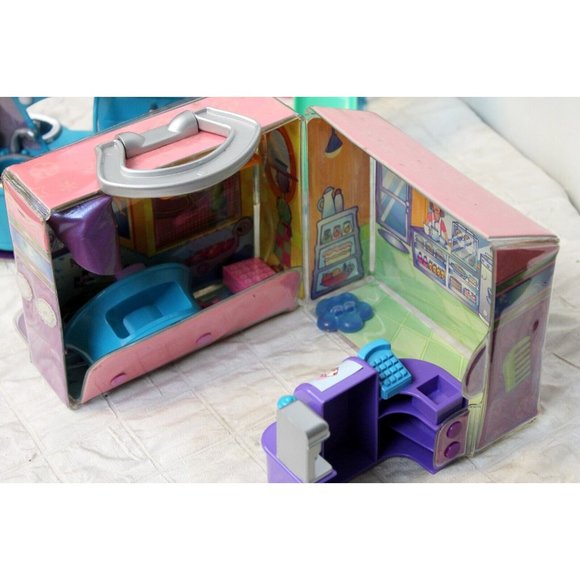 5 Lb Lot Of Mixed Polly Pocket Incomplete Playset Parts & Accessories No Dolls - Picture 8 of 9